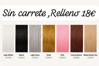 PLA BambuLab nero riempito