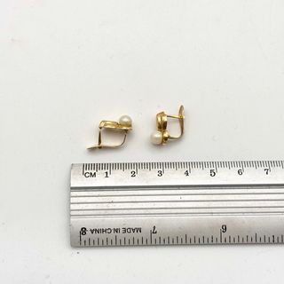 Pendientes Oro 18kt con perlas