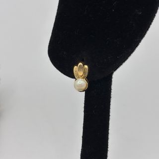 Pendientes Oro 18kt con perlas