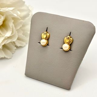 Pendientes Oro 18kt con perlas