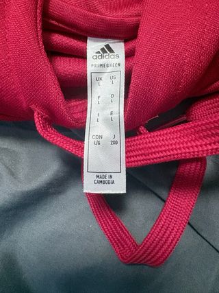 Sudadera Adidas Roja Talla L