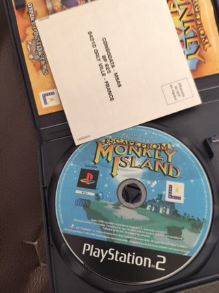 Escape From Monkey Island ps2 pal fr