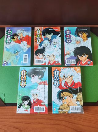Inuyasha manga 41-50 prima edizione