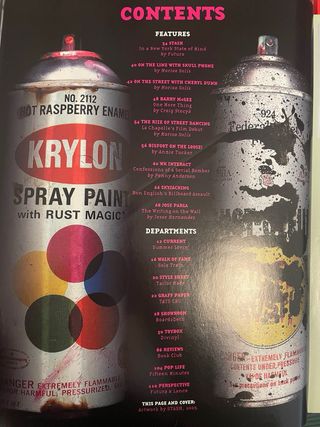 Revista street art - arte urbano Juxtapoz 2005