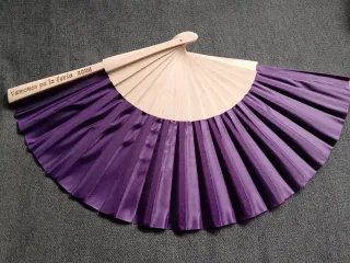 Acesorios feria Abanico Madera Vámonos pa la feria