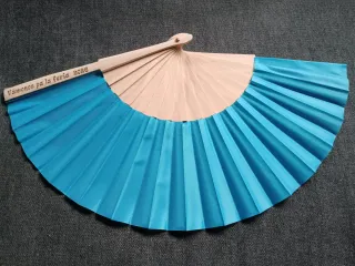 Acesorios feria Abanico Madera Vámonos pa la feria