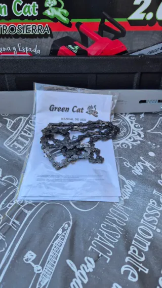 Electrosierra Green Cat 2000w Cadena y Espada