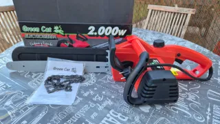 Electrosierra Green Cat 2000w Cadena y Espada
