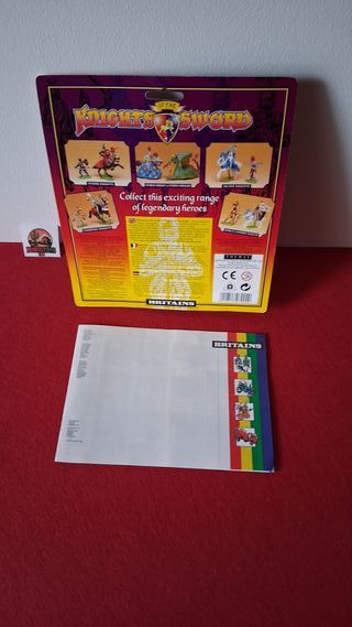 Britains Cavaleiros Blister + Catálogo