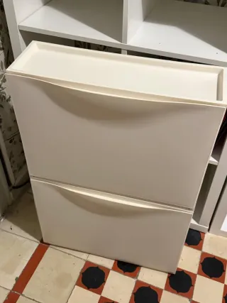Zapatero Ikea TRONES Blanco