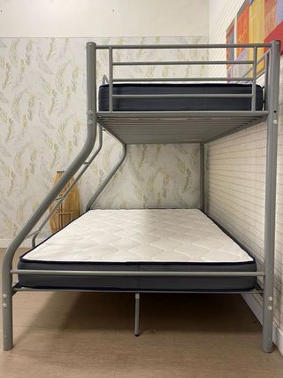 Litera Matrimonial Metálica + 2 Colchones NUEVO