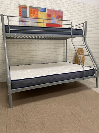 Litera Matrimonial Metálica + 2 Colchones NUEVO