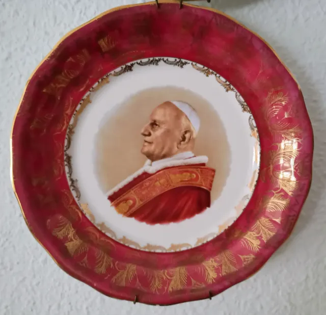 Plato decorativo Papa Juan XXIII