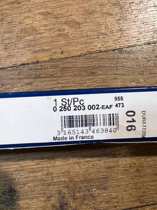 Vela Incandescência Bosch Duraterm 016 Nova