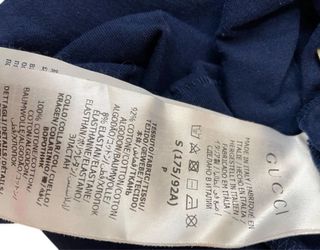 Camiseta Gucci Azul y Blanca Nueva