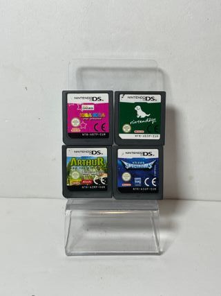 Lote 4 Juegos Nintendo DS: Nintendogs, Arthur...