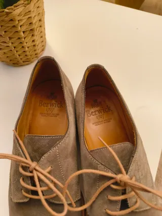 Berwick Zapatos Hombre Ante