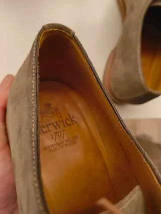 Berwick Zapatos Hombre Ante