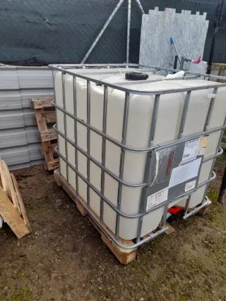 Depósito de agua IBC 1000L