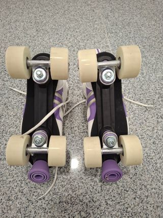 Patines Fila Talla 41 Blancos y Morados