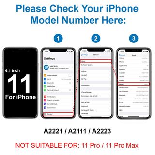 Fotocamera posteriore principale compatibile per iPhone 11 6.1
