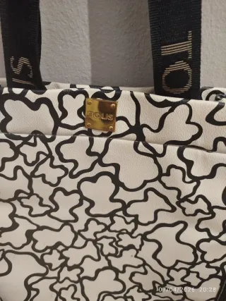 Bolso Tous Blanco y Negro