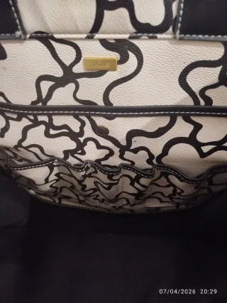 Bolso Tous Blanco y Negro