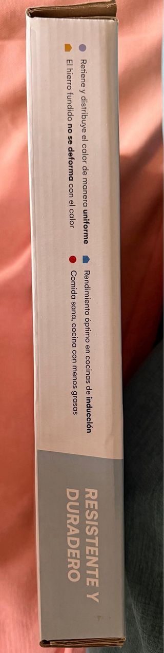 Sartén Redondo Hierro Fundido Esmaltado 22cm