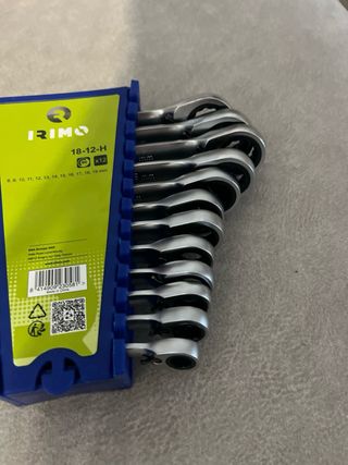Juego 12 llaves combinadas RIMO 8-19mm