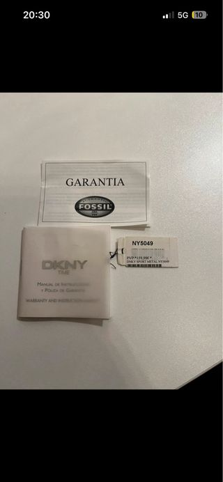 Reloj DKNY Sport NY5049 Original Caja Garantía