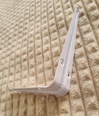 Soporte Estantería Metálico Blanco