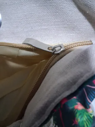 Bolso de playa tropical flamencos