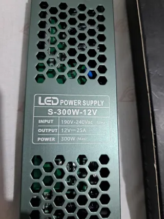 Fuente Alimentación LED 300W 12V