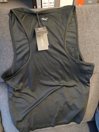 Camiseta Tirantes Everlast Talla L Negra