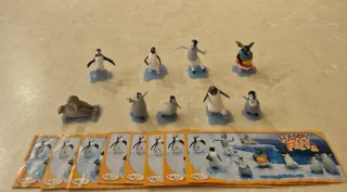 Kinder Sorpresa Serie Completa Happy Feet 2 2011