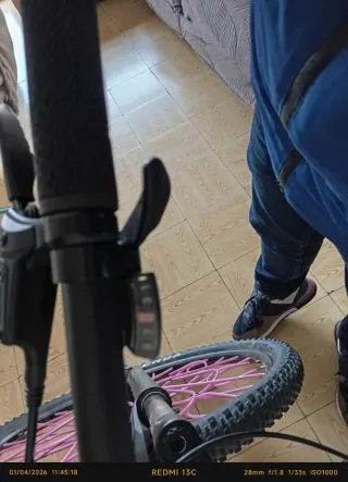 Bicicleta Scott Montaña Ruedas Rosas