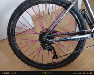 Bicicleta Scott Montaña Ruedas Rosas