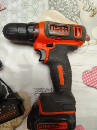 Taladro Black+Decker Batería Cargador