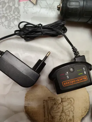 Taladro Black+Decker Batería Cargador