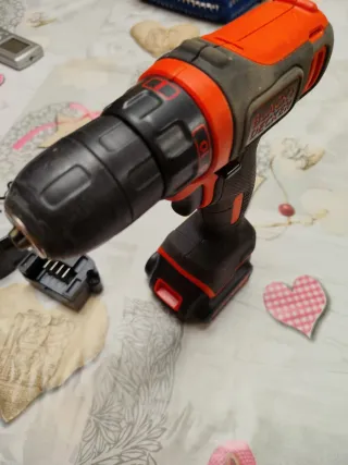 Taladro Black+Decker Batería Cargador