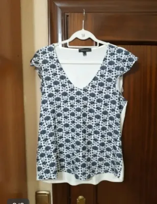 Camiseta manga corta Cortefiel, talla M