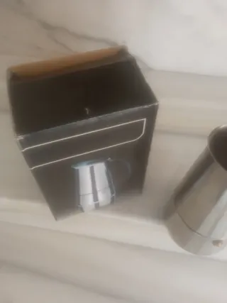 Cafetera Italiana Acero Inoxidable