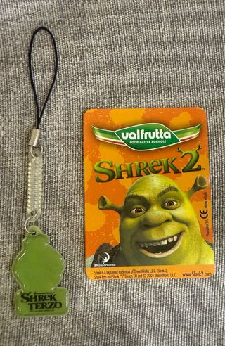 Ciondolo e Carta Shrek