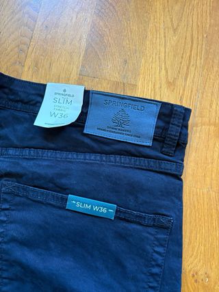 Pantalones Springfield Azul