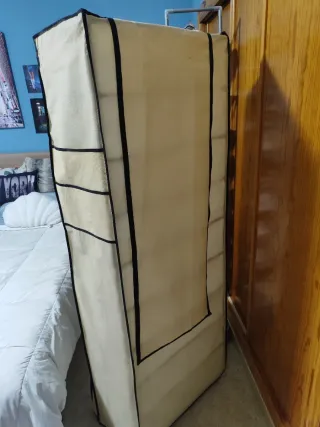 Zapatero 27 pares beige y negro