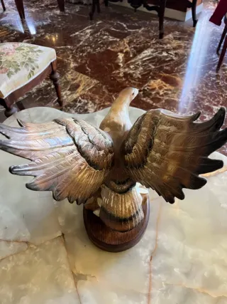 Figura águila cerámica REX Valencia vintage