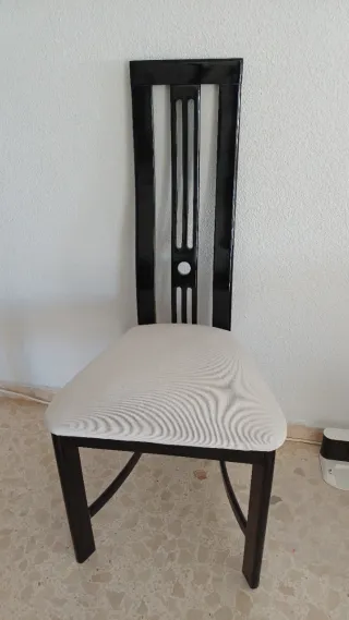 6 Sillas Comedor Respaldo Alto