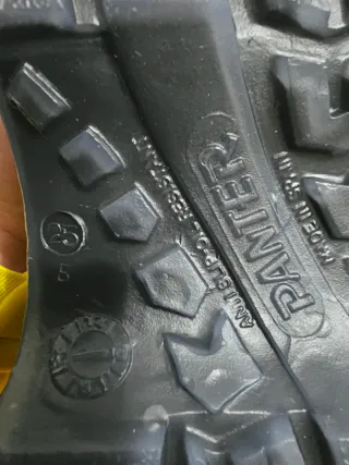 Botas Panter Fragua Plus Negras/Azules Nuevas