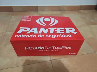Botas Panter Fragua Plus Negras/Azules Nuevas