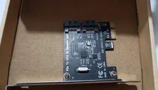 Tarjeta Expansión PCIe a 2 SATA 6G